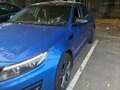 2014 Kia Optima III Рестайлинг, синий, 1050000 рублей - вид 1