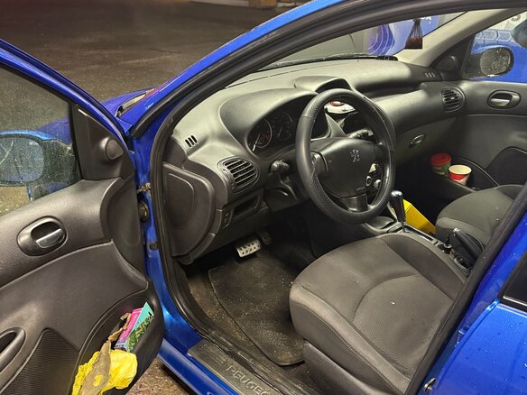 2007 Peugeot 206, синий, 96990 рублей - вид 8