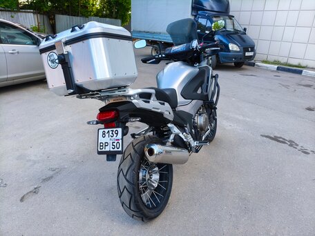 2012 Honda VFR 1200X (Crosstourer), серебристый, 900000 рублей, вид 5