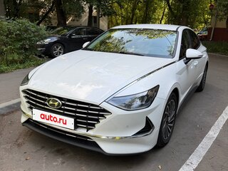 2021 Hyundai Sonata VIII (DN8), белый, 2100000 рублей, вид 1