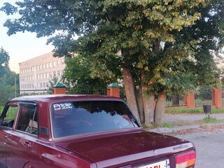 2006 Lada (ВАЗ) 2107, красный, 110000 рублей, вид 4