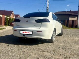 2012 Mitsubishi Lancer X Рестайлинг, белый, 800000 рублей, вид 5