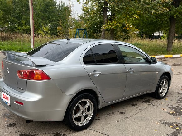 2008 Mitsubishi Lancer X, серебристый - вид 5