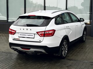 2019 Lada (ВАЗ) Vesta SW Cross I, белый, 959000 рублей, вид 5