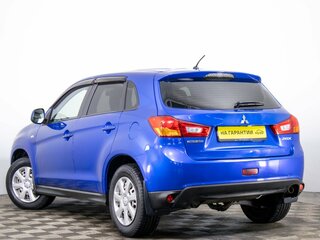 2014 Mitsubishi ASX I Рестайлинг, синий, 1059000 рублей, вид 4