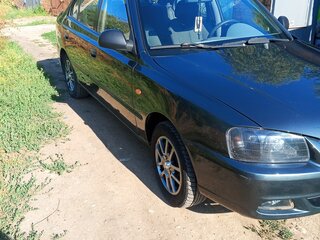 2008 Hyundai Accent ТагАЗ II, серый, 395000 рублей, вид 4