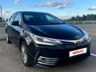 2018 Toyota Corolla XI (E160, E170, E180) Рестайлинг 1, чёрный, 1450000 рублей, вид 1