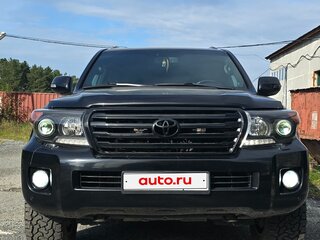 2015 Toyota Land Cruiser 200 Series Рестайлинг 1, чёрный, 5150000 рублей, вид 1