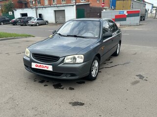 2004 Hyundai Accent ТагАЗ II, серый, 450000 рублей, вид 1