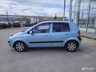 2007 Hyundai Getz I Рестайлинг, голубой, 430000 рублей, вид 5