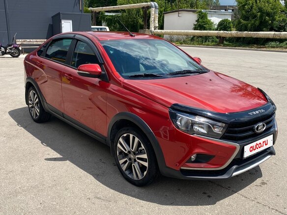 2018 Lada (ВАЗ) Vesta Cross I, красный, 1150000 рублей - вид 1