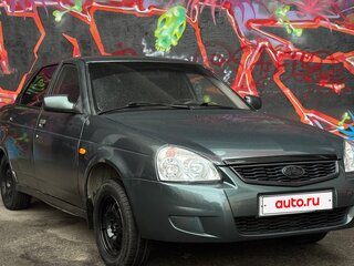 2010 Lada (ВАЗ) Priora I, зелёный, 175000 рублей, вид 4