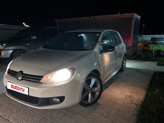 2011 Volkswagen Golf VI, белый, 995000 рублей, вид 2