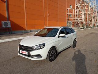 2019 Lada (ВАЗ) Vesta SW I, белый, 910000 рублей, вид 1