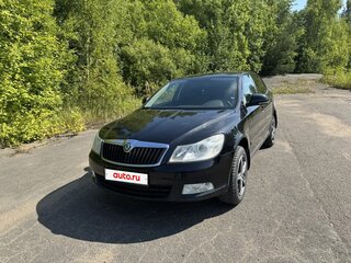 2012 Skoda Octavia II (A5) Рестайлинг, чёрный, 650000 рублей, вид 1