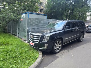 2016 Cadillac Escalade ESV IV, чёрный, 4100000 рублей, вид 4