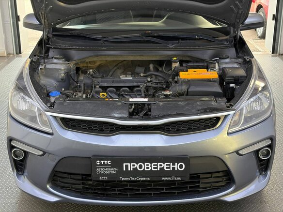 2018 Kia Rio IV, серый, 1470000 рублей - вид 8