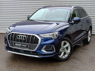 2021 Audi Q3 40 TFSI II (F3), синий, 3425000 рублей, вид 2