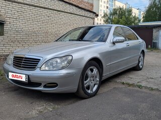 2004 Mercedes-Benz S-Класс 350 IV (W220) Рестайлинг, серый, 1195000 рублей, вид 1