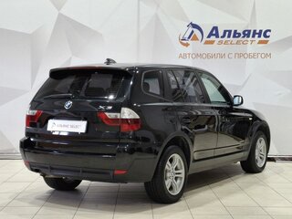 2009 BMW X3 20d I (E83) Рестайлинг, чёрный, 1060000 рублей, вид 3