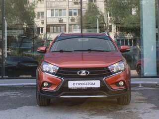 2018 Lada (ВАЗ) Vesta SW Cross I, оранжевый, 949000 рублей, вид 2