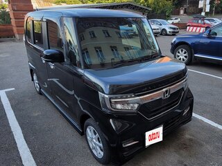 2019 Honda N-BOX II, чёрный, 875000 рублей, вид 2