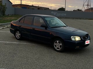 2008 Hyundai Accent ТагАЗ II, синий, 430000 рублей, вид 5