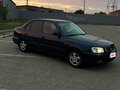 2008 Hyundai Accent ТагАЗ II, синий, 430000 рублей - вид 4