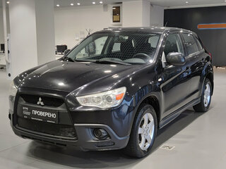 2011 Mitsubishi ASX I, чёрный, 740000 рублей, вид 1