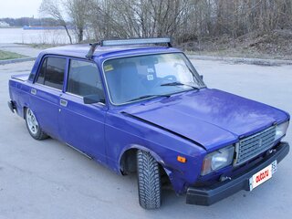 2005 Lada (ВАЗ) 2107, синий, 62222 рублей, вид 2