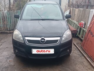 2011 Opel Zafira B Рестайлинг, чёрный, 850000 рублей, вид 1