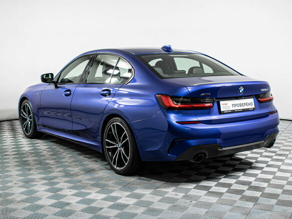 2020 BMW 3 серии 320d xDrive VII (G2x), синий, 4899000 рублей - вид 6