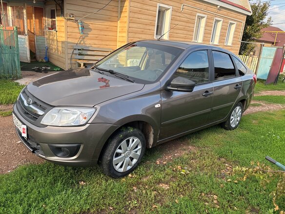 2018 Lada (ВАЗ) Granta I, коричневый, 470000 рублей