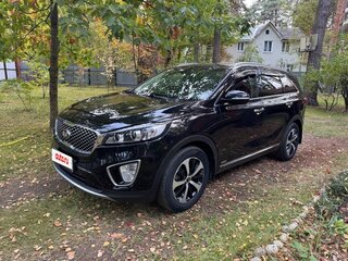 2016 Kia Sorento III Prime, чёрный, 2850000 рублей, вид 1