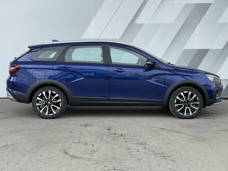 2026 Lada (ВАЗ) Vesta SW Cross I Рестайлинг (NG), синий, 2043000 рублей, вид 4