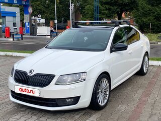 2015 Skoda Octavia III (A7), белый, 1430000 рублей, вид 1