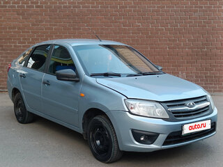 2015 Lada (ВАЗ) Granta I, голубой, 260000 рублей, вид 3