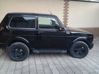 2015 Lada (ВАЗ) 2121 (4x4) I Рестайлинг, чёрный, 450000 рублей, вид 2