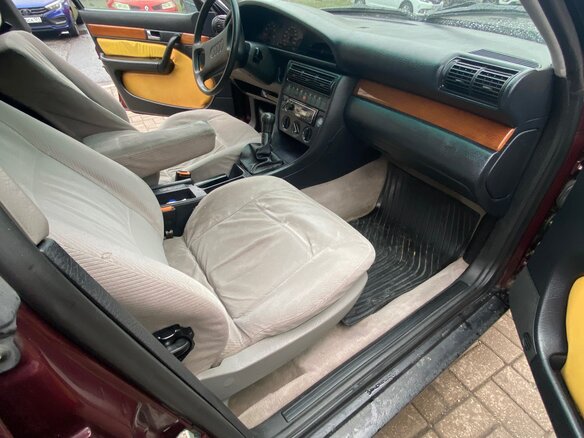 1992 Audi 100 IV (C4), красный, 445000 рублей - вид 12
