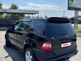 2002 Mercedes-Benz M-Класс 320 I (W163) Рестайлинг, чёрный, 680000 рублей, вид 5