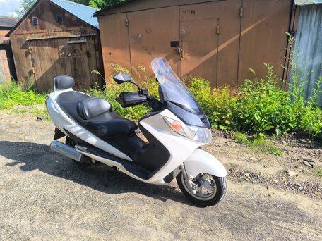 2005 Suzuki Burgman (SkyWave) 250, белый, 295000 рублей, вид 4