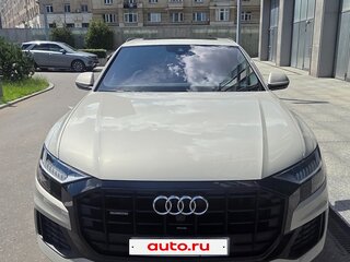 2021 Audi Q8 45 TDI I (4M), бежевый, 8600000 рублей, вид 3