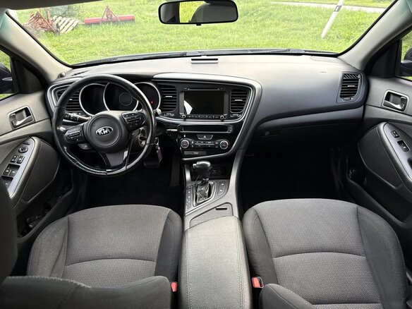 2015 Kia Optima III Рестайлинг, чёрный, 1380000 рублей - вид 8