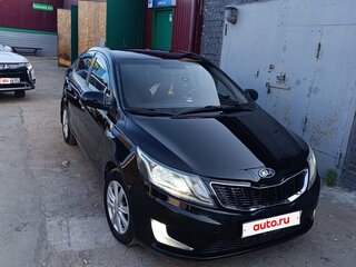 2013 Kia Rio III, чёрный, 740000 рублей, вид 2