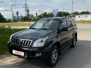 2008 Toyota Land Cruiser Prado 4-speed 120 Series Рестайлинг, чёрный, 2000000 рублей, вид 1