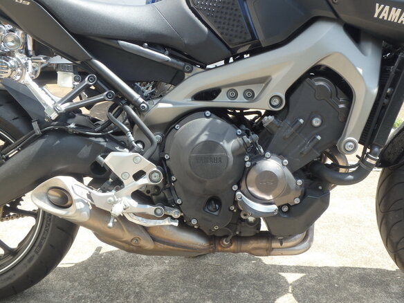2016 Yamaha MT-09 (FZ-09), фиолетовый - вид 10