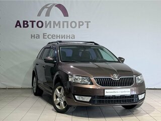 2014 Skoda Octavia III (A7), коричневый, 930000 рублей, вид 3
