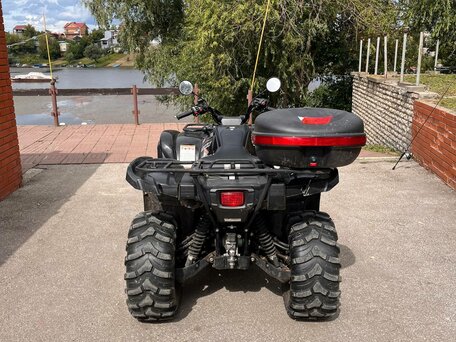2008 Yamaha Grizzly 700, чёрный, 800000 рублей, вид 2