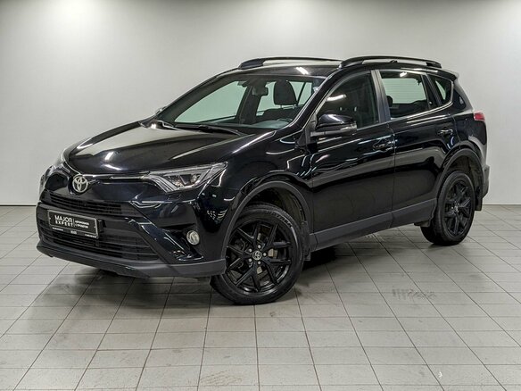 2018 Toyota RAV4 IV (XA40) Рестайлинг, чёрный, 2790000 рублей