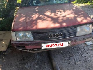 1988 Audi 100 III (C3) Рестайлинг, красный, 130000 рублей, вид 2